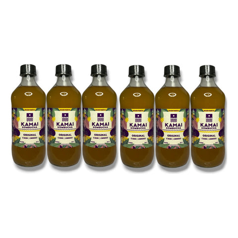 Six Pack Kombucha Kamai Original 500ml