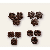 Flores De Chocolate Mixtas Veganas 80gr