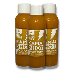 Tripack Wellness Shot Probiotico Curcuma 60ml X3