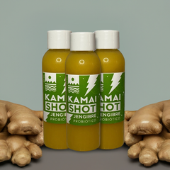 Tripack Wellness Shot Probiotico Jengibre 60ml X3